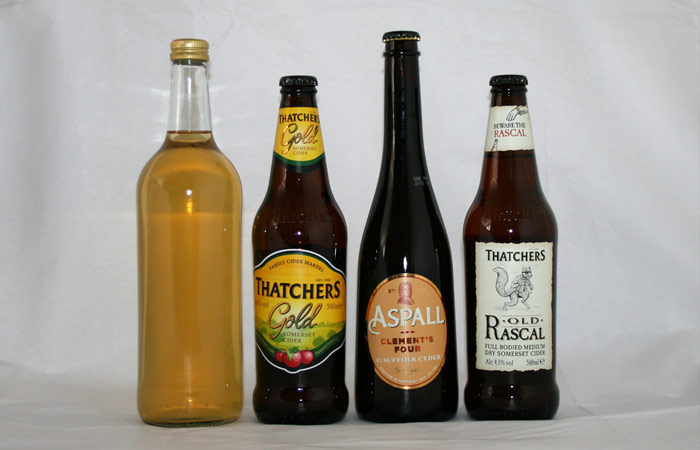 Ciders (abv 4.0% - 5.4%)