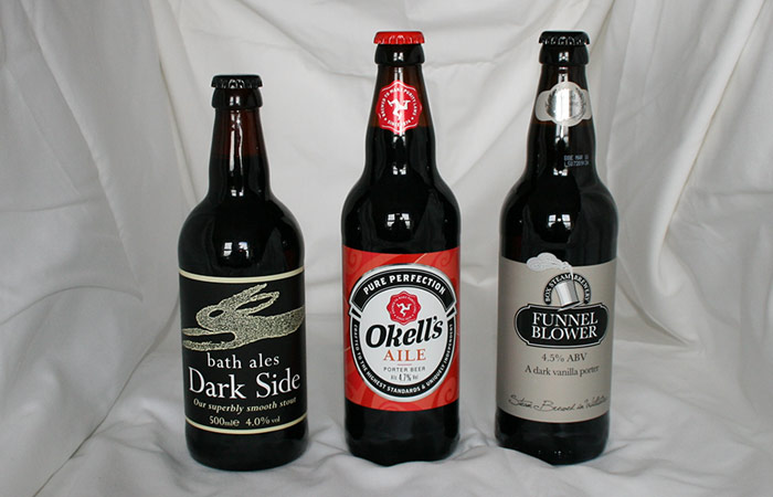 Stout, Porter, Dark Ales (abv 4.5% - 5.9%)