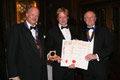 Hook Norton Brewery Co. receiving their competition awards.