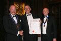 St Austell Brewery receiving their competition award.