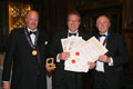 Thatchers Cider Co. receiving their competition awards.