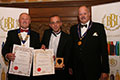 Butcombe Brewery receiving their awards for 'Brunel Atlantic IPA' (Gold for IPA, abv 4.0% - 5.4%) and 'Adam Henson's Rare Breed' (Diploma for Ales, abv 4.0% - 4.4%).