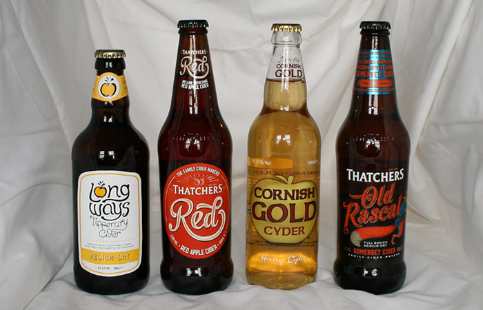 Ciders (abv 4.0% - 5.4%)