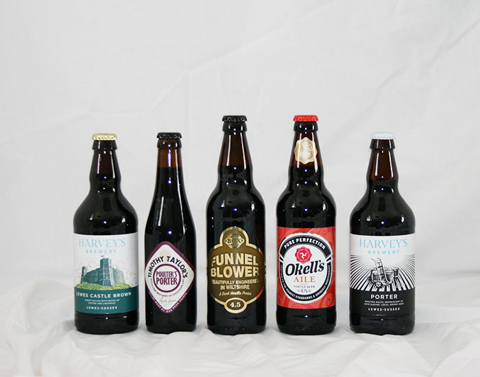 Stout, Porter, Dark Ales (abv 4.0% - 5.4%)